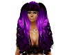 Black n Purple Hair