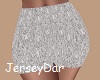 Lace Skirt Silver