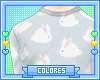 Sweater Bunny Cute Blue