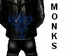 Monks Blue Leather