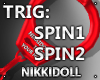 [ND] Handcuffs Spin Red