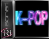 K-POP neon sign