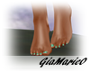 g;mint toe nails