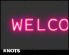 .WELCOME neon