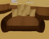 Brown Pose Couch