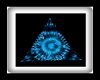 DJ Light Pyramid Blue