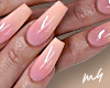 M-Pink Ombre Nails
