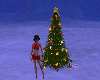 Christmas Tree with Kiss
