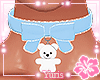 ❤Choker Bear Blue❤