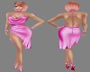 !R! Silk Pink Dress Bund