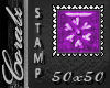 Purple Flower HRTS 50x50