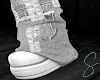 Y2k Grey Demin w/straps