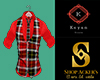 Waistcoat  Red Gabardine
