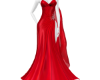 Red & Silver Long Dress