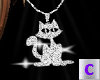 Sparkle Cat Necklace 