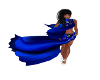 blue dance dress