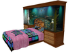 Bed With Fish Tank