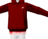 NK RED HOODIE