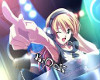 Rock Anime Girl Poster