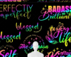 Wall of words background