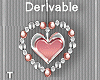 DEV- Pink Heart SET