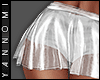 [ seethru skirt ] white