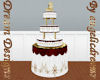 Gold Wedding Cake 1