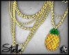 !WC Pineapple Necklace