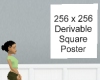 Derivable Square Poster