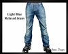 Light Blue Relaxed Jeans