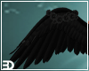 Black Sparkle Wings