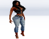 DJM Bl Denim Capri RL