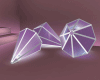 Lavender Diamond Lamps