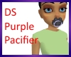 DS Purple pacifier
