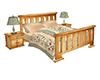 Country Bed With Poses