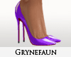 Purple Loub heels