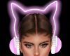 Cat Headphones Pink