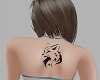 Fox  Back Tattoo