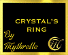 CRYSTAL'S RING
