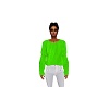 DL}GreenSweater Female