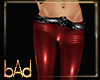Red PVC Flares