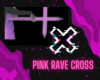 pink rave cross