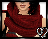 S Snood Scarf red