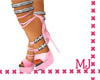 Seduction heels lt pink