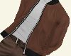 D Leather Jacket Camel