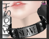 Etched Slave Collar