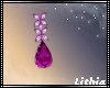 L| Pink Ivy Earrings