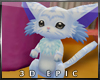 [3D] Blue Kitten V-2