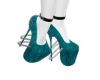 heels teal