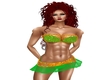 Gold n Green swim fit